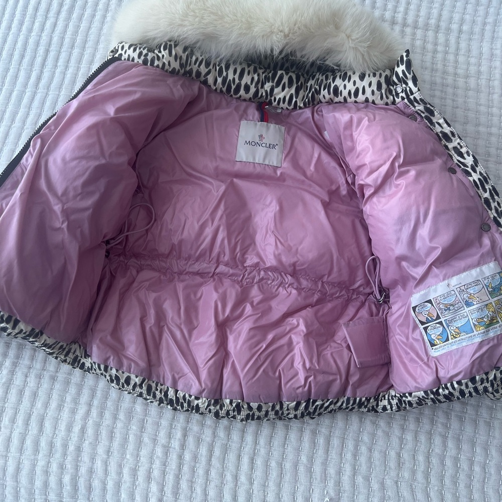 Girls Moncler down jacket - Picture 8 of 15